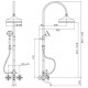 Душевая колонна со смесителем для ванны, верхним и ручным душем CEZARES DIAMOND-CVD-03/24-Sw
