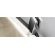 Душевая дверь Ravak Pivot распашная 100х190, толщина полотна 6мм универсальная, цвет профиля сатин