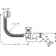 Cлив-перелив Hansgrohe Flexaplus для ванны, полуавтомат, хром (58143000)