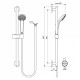 Набор смесителей для ванной Ideal Standard Ceratherm T100 , с термостатическим смесителем, хром (BC985AA)