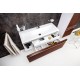 Раковина мебельная Ravak Clear (Ravak) 100х38х12, литьевой мрамор, цвет Белый (XJJ01110000)