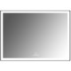 Зеркало AZARIO 1000х700 сенсорный выключатель с функцией диммера, в алюминиевом корпусе черного цвета (AZ-Z-059CS)