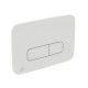 Кнопка смыва Ideal Standard Oleas 24.1х0.8х16.5 для инсталляции, пластик, цвет Белый (R0123AC)