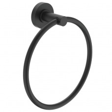 Кольцо для полотенец Ideal Standard Silk Black IOM, черный матовый (A9130XG)