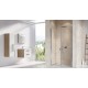 Душевая дверь Ravak CHROME распашная 110.5х195, толщина полотна 6мм , цвет профиля хром