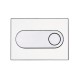 Кнопка смыва Pestan Onix 24.2х1.6х17.4 для инсталляции, пластик, цвет Белый (40006363)