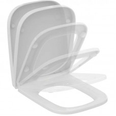 Крышка-сиденье для унитаза Ideal Standard i.life A с функцией плавного закрытия, белая (T453101)