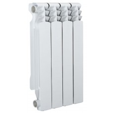 Радиатор алюминиевый AZARIO AL500/100 4 секции, белый (AL500/100/4)