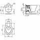 Унитаз подвесной Ideal Standard CONNECT AIR AquaBlade®, глубокий смыв, с крепежом (E005401)