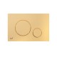 Кнопка смыва alcadrain 24.7х0.5х16.5 для инсталляции, пластик, цвет Золото (M675)