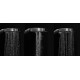 Душевой набор Ravak шланг 150 см, душевая лейка Flat M (3 режима), держатель (X07S006)