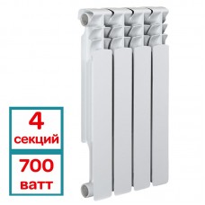 Радиатор биметаллический AQUAPROM BI 500/80 B20 (4 секций)