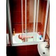 Шторка для ванны складная Ravak 160х137 цвет профиля белый (40VS010241)