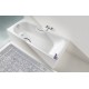 Ванна стальная Kaldewei SANIFORM PLUS 1700х750х410, AntiSlip, Easy clean, alpine white, без ножек