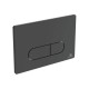 Кнопка смыва Ideal Standard Oleas 23.4х8.5х15.4 для инсталляции, пластик, цвет Черный (R0115A6)