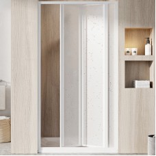Душевая дверь Ravak складная 80х185, толщина полотна 3мм , цвет профиля белый