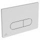 Кнопка смыва Ideal Standard 23.4х0.8х15.4 для инсталляции, пластик, цвет Белый (R0117AC)