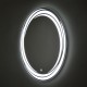 Зеркало AZARIO Нормандия-2 570х770 круглое, c подсветкой и диммером, сенсорный выключатель, подогрев (ФР-00001022)
