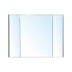 Зеркало-шкаф Azario VERONA 98х15х75 f92a60a8-6c60-11e7-ab6d-0cc47a229781, Белый (CS00060476)