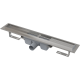 Душевой лоток Alcadrain Professional с порогами для цельной решетки, с горизонтальным сливом (сталь) (APZ6-1150)