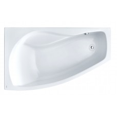 Ванна акриловая Santek МАЙОРКА XL асимметричная 160х95 левосторонняя белая