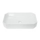 Раковина накладная Sanita Luxe 55.6х35.4х11.5 фарфор, цвет Белый (WB.CT/Line/55-N/WHT.G/S1)