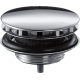 Донный клапан для раковины Hansgrohe с фиксированной крышкой, хром (50001000)