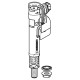 Впускной клапан Geberit тип 360, подвод воды снизу, 1/2", ниппель пластиковый (281.208.00.1)