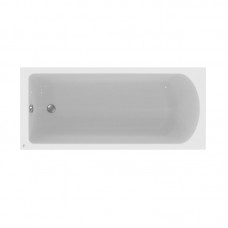Ванна акриловая Ideal Standard HOTLINE 170х75, встраиваемая или для монтажа с панелями, отверстие слива 52мм, без ножек