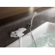 Смеситель для ванны и душа KLUDI BALANCE однорычажный, белый/хром (524459175)