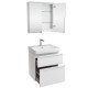 Комплект мебели для ванной Geberit Smyle Square 60 подвесной Белый глянец (529.352.00.6)