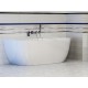 Каменная ванна пристенная Azario Verdi 169x86 плоский перелив (AZ-81022)