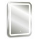 Зеркало AZARIO Мальта-6 550х800 c подсветкой и диммером, подогрев, часы, Bluetooth, радио (ФР-00001219)