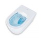 Унитаз подвесной Duravit ME by Starck HygieneFlush в комплекте с сиденьем микролифт, белый (45790920A1)