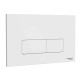 Кнопка смыва IDROSPANIA ANDREA 24.6хх15.8 для инсталляции, пластик, цвет Белый глянцевый (30350)