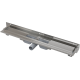 Душевой лоток Alcadrain с порогами для перфорированной решетки и регулируемым воротником к стене (APZ104-550)