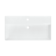 Раковина накладная Sanita Luxe 80.5х42.3х16 фарфор, цвет Белый (WB.FN/Novel/80-C/WHT.G/S1)