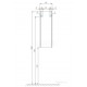 Шкафчик AQUATON Сакура подвесной, левосторонний, светлое дерево (1A220803SKW8L)
