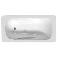 Ванна стальная BLB Universal Anatomica HG 150х75, белая, c отверстиями для ручек