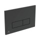Кнопка смыва Ideal Standard Oleas 23.4х0.8х15.4 для инсталляции, пластик, цвет Черный (R0121A6)