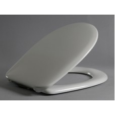 Крышка-сиденье для унитаза Haro Дельтано стальное двухпозиционное крепление, белое (518785/530748/505575)