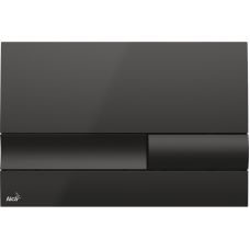 Кнопка смыва alcadrain M1738 24.7х1.9х16.5 для инсталляции, пластик, цвет Черный (M1738)