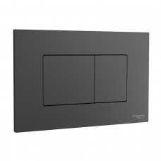 Кнопка смыва IDROSPANIA NOELIA 24.6хх15.8 для инсталляции, пластик, цвет Черный матовый (30374)