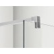 Душевая перегородка Azario CHICAGO Walk-in 1000x1950 прозрачное стекло 8 мм, цвет профиля серебро (AZ-NAR6310 1000)