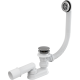 Слив-перелив Alcadrain для ванны, click/clack, хром (A505CRM)