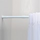 Карниз для ванной Fixsen раздвижной 140-260 см, алюминий, белый (FX-51-013)
