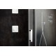 Душевая дверь Ravak раздвижная 120х195, толщина полотна 6мм универсальная, цвет профиля хром