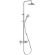 Душевая система KLUDI LOGO DUAL SHOWER SYSTEM для ванны и душа, хром (6808305-00)