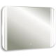 Зеркало AZARIO FORCE 915х685 подсветка с диммером, сенсорный выключатель, часы (LED-00002524)