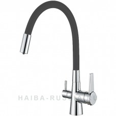 HB76858-7Смеситель для кухни с гибким изливом Haiba HB858-7 HB76858-7